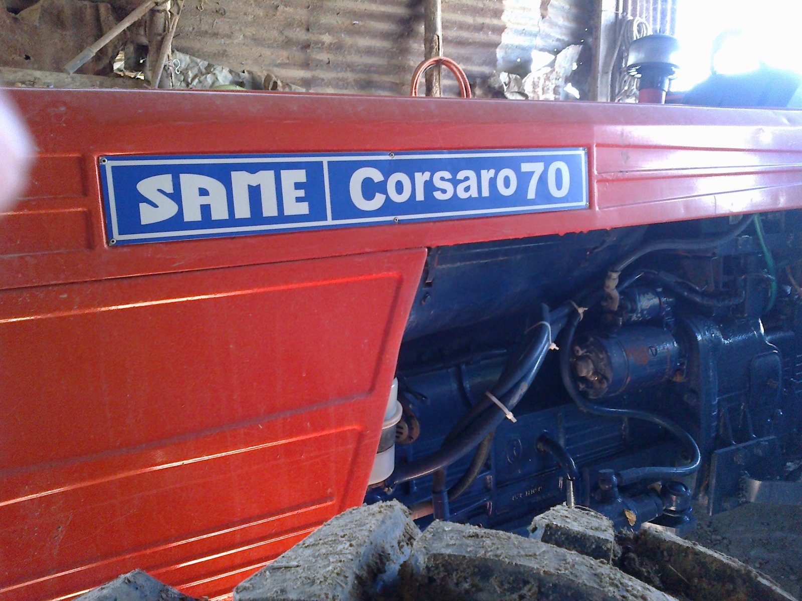 Adesivi trattore Same Corsaro 70